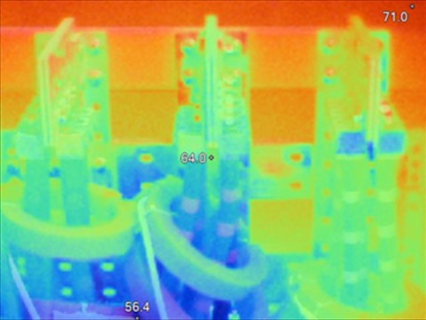 IR testing helps identify potential problems