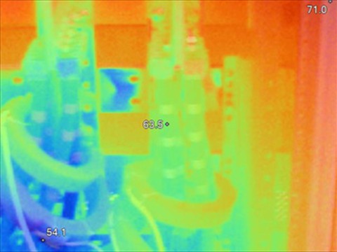 IR testing helps identify potential problems