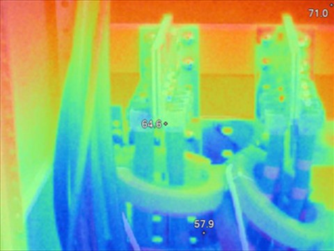 IR testing helps identify potential problems