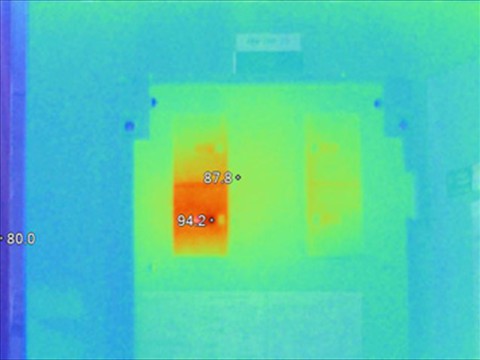 IR testing helps identify potential problems