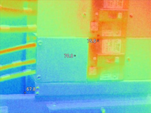 IR testing helps identify potential problems